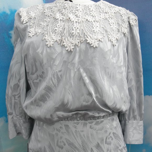 NEW BY IN THE MOOD, CONSERVATIVE,CLASSY GRAY SZ 14 - Picture 5 of 8